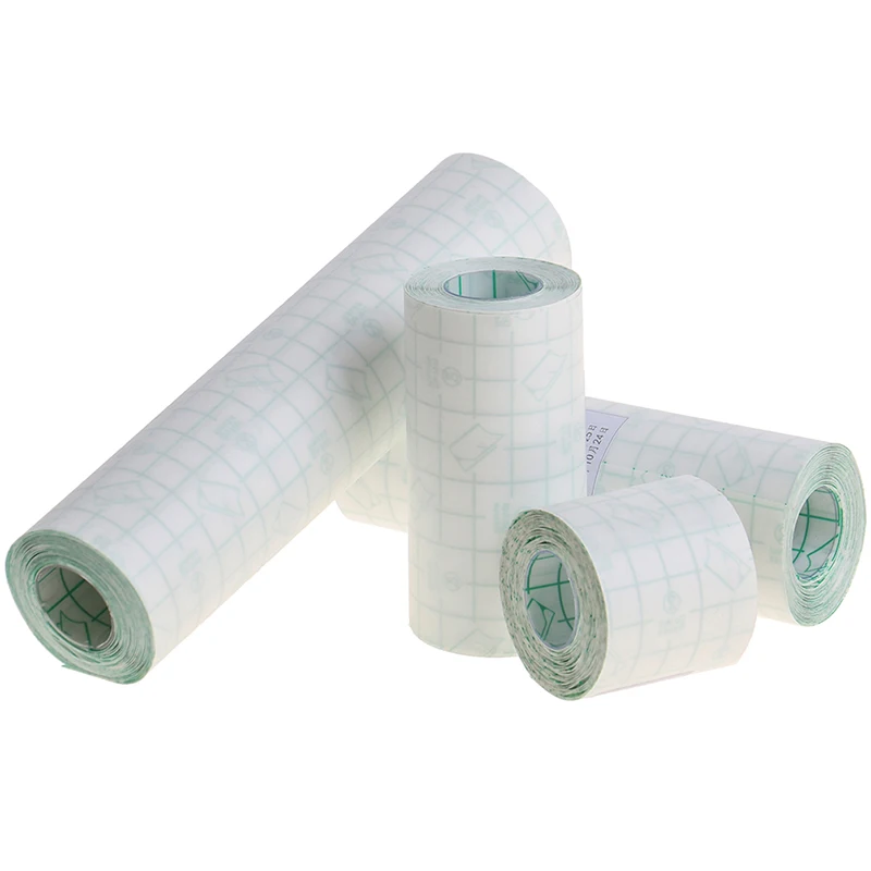 1Roll PU Bath Waterproof Adhesive Wound Dressing Medical Fixation Tape Bandage medical wound dressing