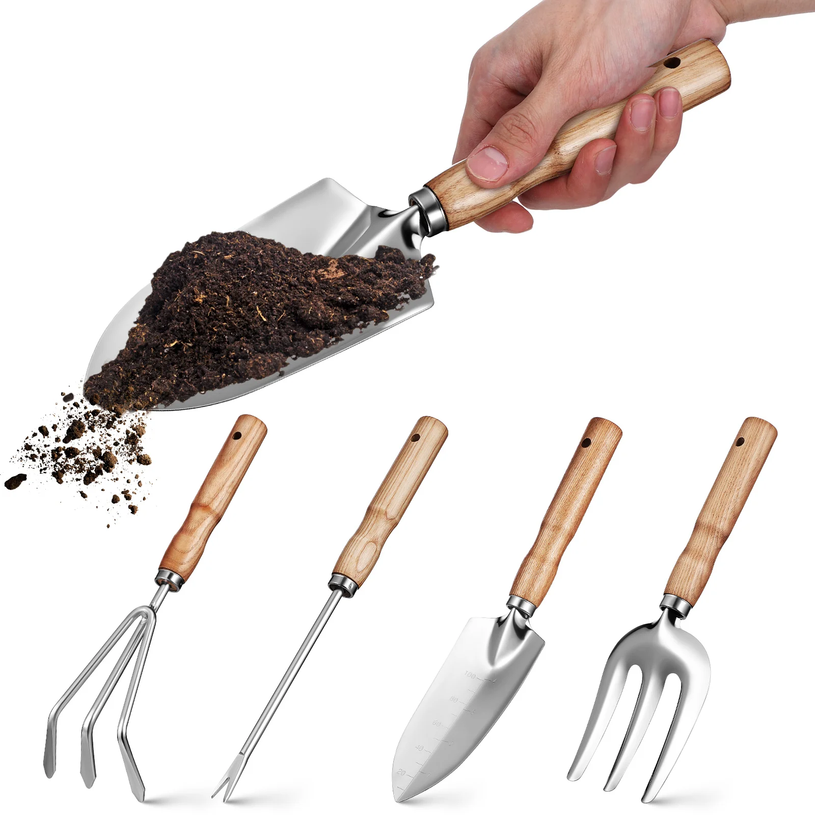 

1 Set Garden Tools Set Garden Trowel Garden Hand Tools Set Yard Tools For Gardening Gifts For Men Women