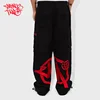 Minus Two Streetwear Y2k Harem Casual Pants Men Elastic Waist Black Multi Pocket Loose Cargo Pants For Men Women Sports Trousers 2