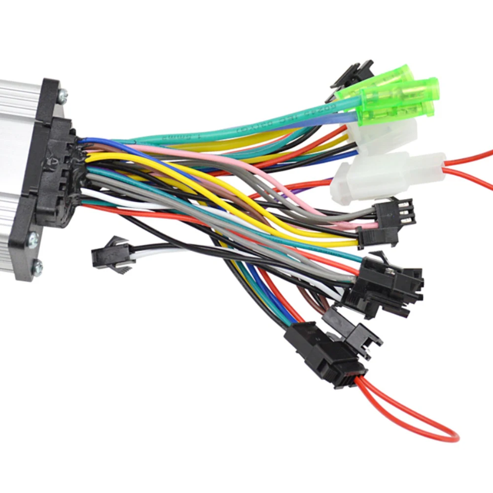 DC Electric Intelligent Motor Controller 24V/36V/48V 250W/350W Dual Drive Controller Electric Bike Brushless Motor