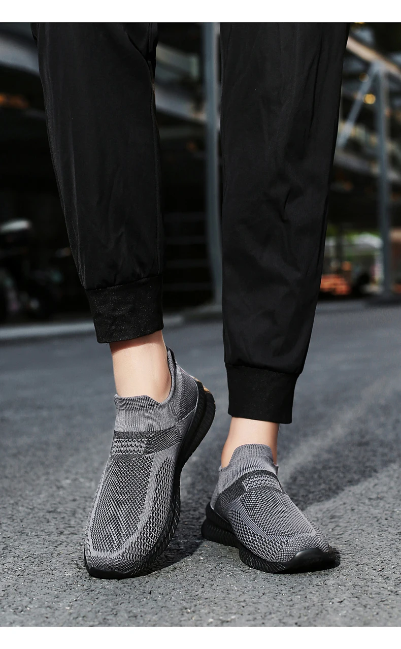 Men Sneakers Shoes For Men Lightweight Tenis Comfortable Mesh Breathable Casual Shoes Outdoor Walking Gym Shoes Size 39-46