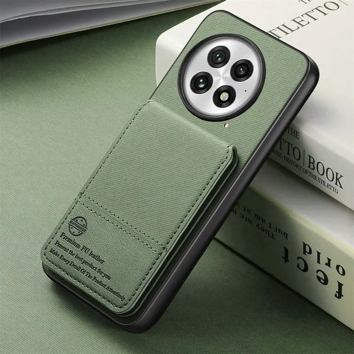 RFID Leather Card Phone Case with Magnetic Cover