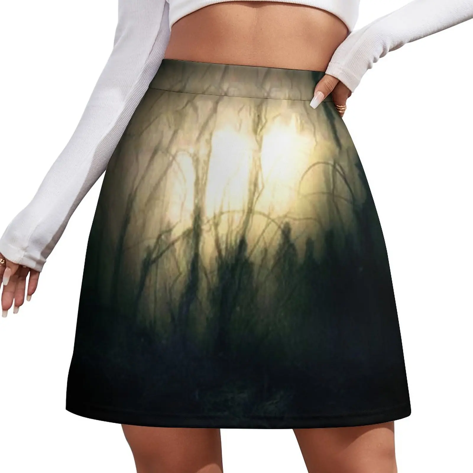 Shadows of black waters Mini Skirt women's clothing korea stylish mini skirt short skirt for women Miniskirt