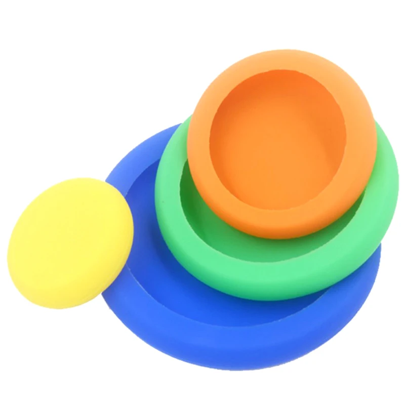 4pcs/Set Silicone Fresh Keeping Cover Lid Vegetable Storage Cover Reusable Food Storage Fresh Keeping Set Kitchen Cookware food cover kitchen storage box fresh keeping cover preservation cover