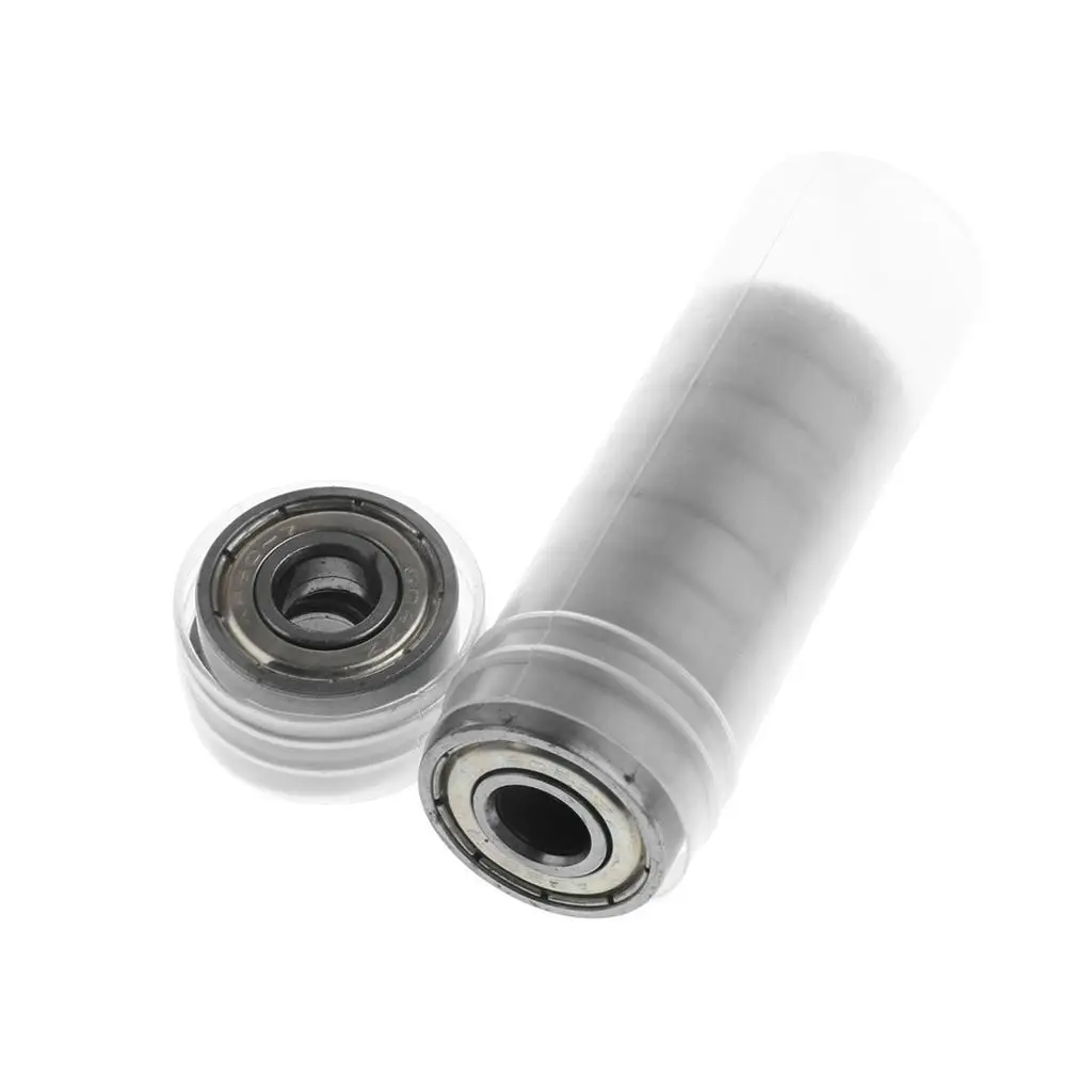 인라인 및 롤러 스케이트 베어링, 스피드 스케이팅, ABEC-7, 실버, 608 zz, 10 개