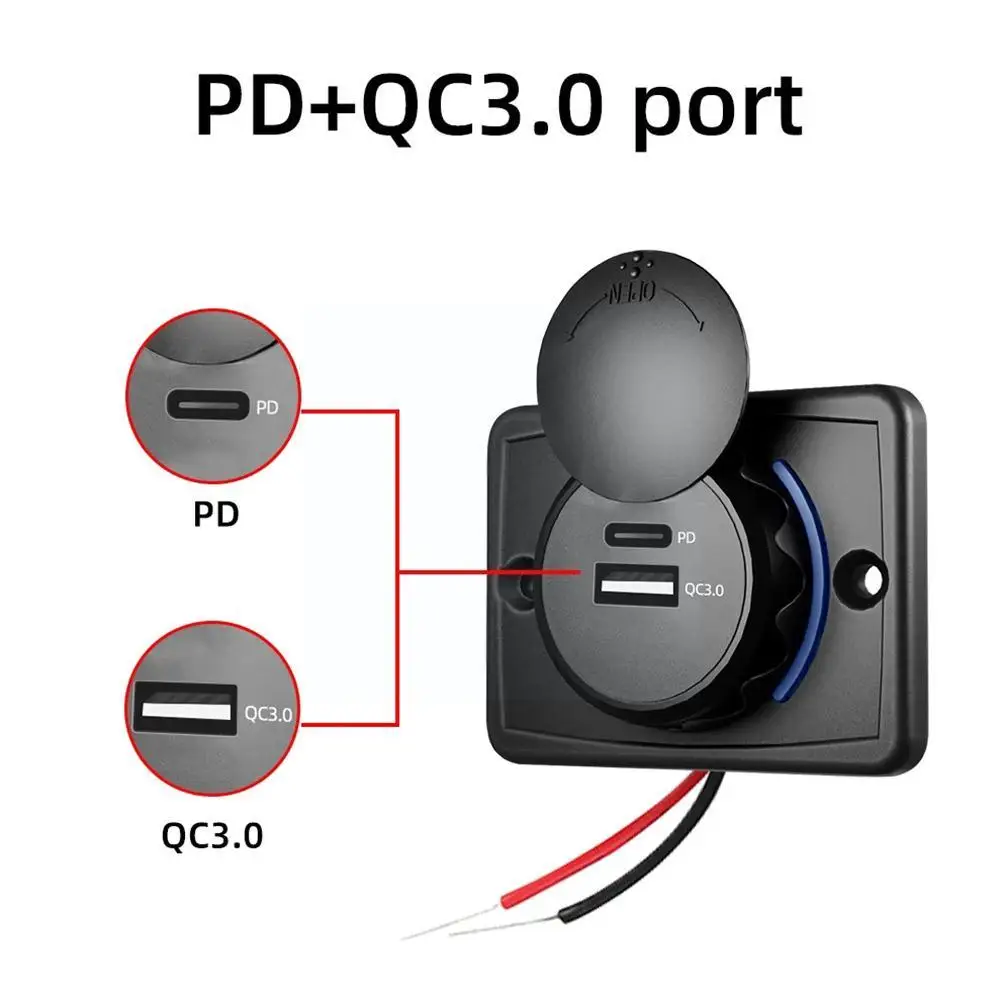   3.0  USB  PD CŸ   , QC3.0 USB  ܼƮ, ڵ  , 12V, 24V ,  J8Z1
