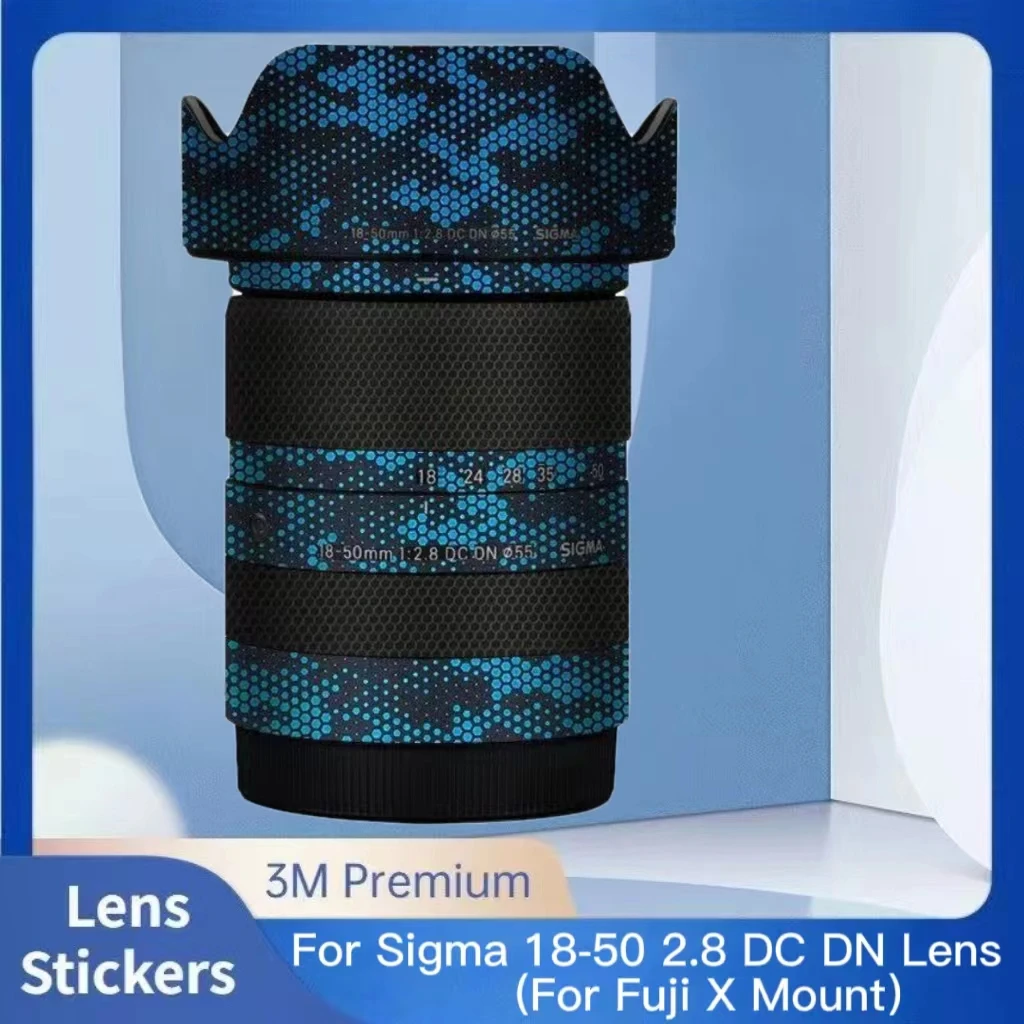 

Виниловая пленка для Sigma 18-50 2,8 DC DN, защитное покрытие для объектива камеры, 18-50 мм F2.8 для Fuji X Mount