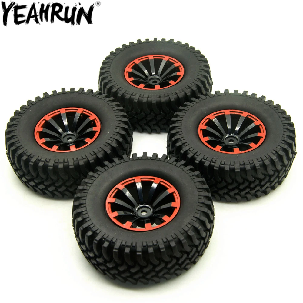 Rc Crawler 1/10 Tires Set D90 Crawler Wheels Plastic Wheel Rims