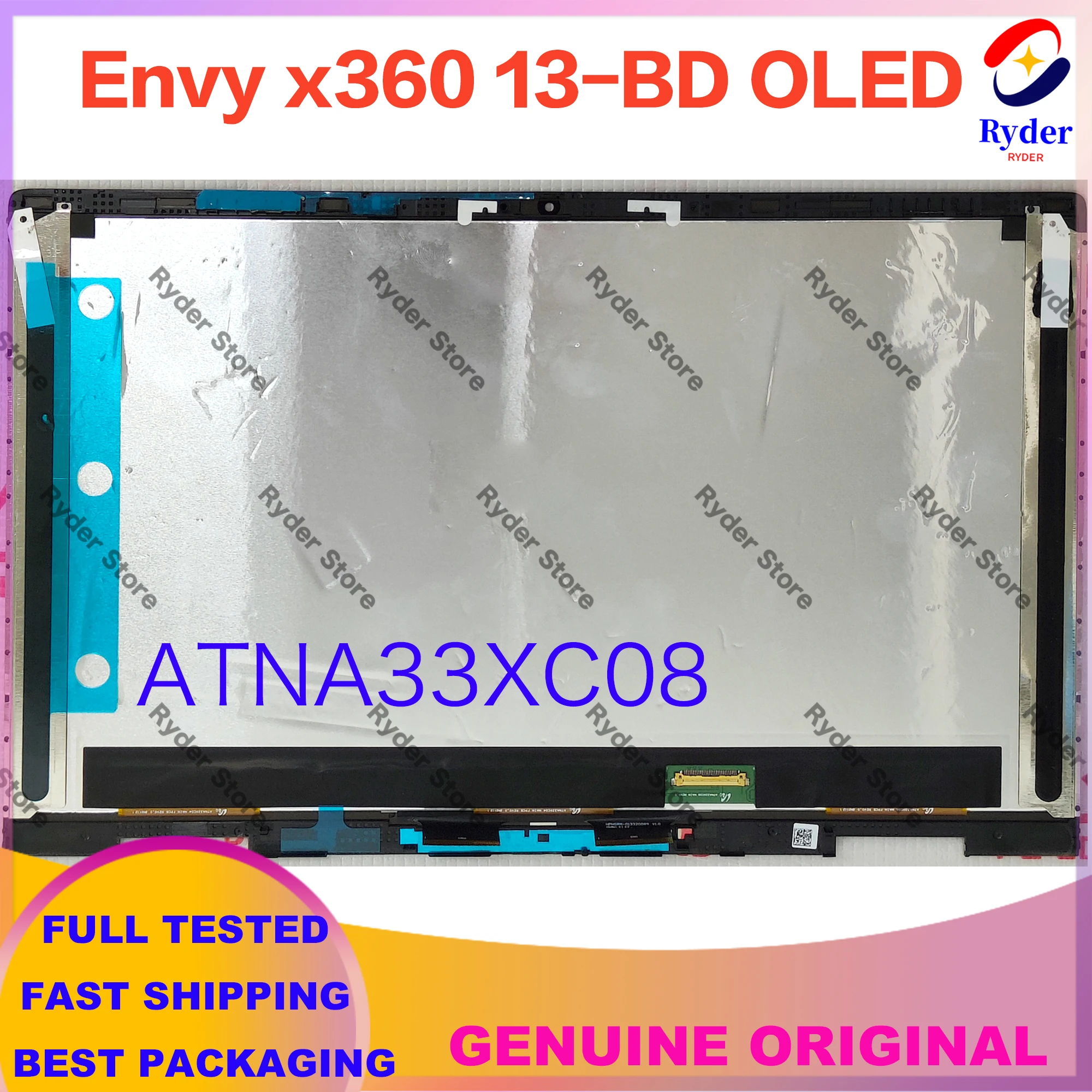 13.3 HP Envy x360 13-bd 13-bd0063dx 13m-bd0023dx LCD Touch Screen Non-OLED