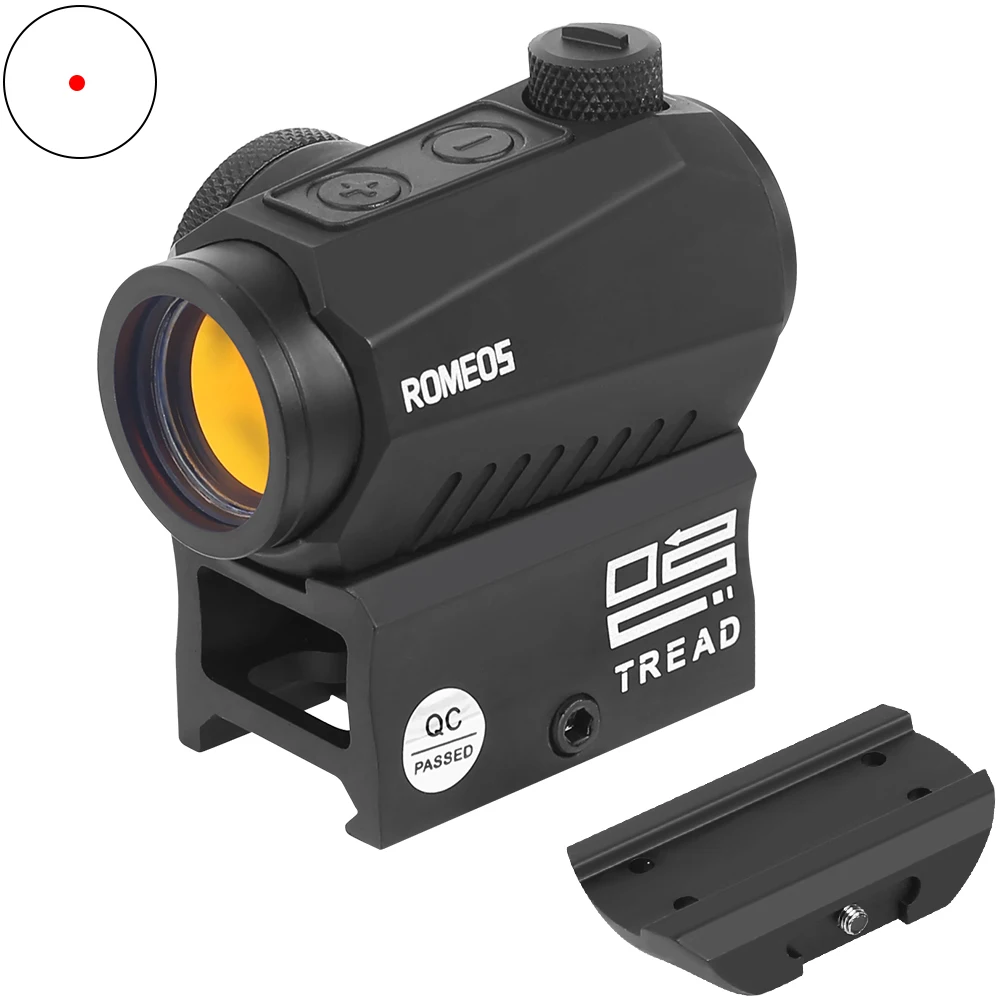 Motion Awake Red Dot Sight 20mm Rail Rifle Scope 2 MOA Compact Riflescope Hunting Optics Weapon Gun Accessories for Shooting