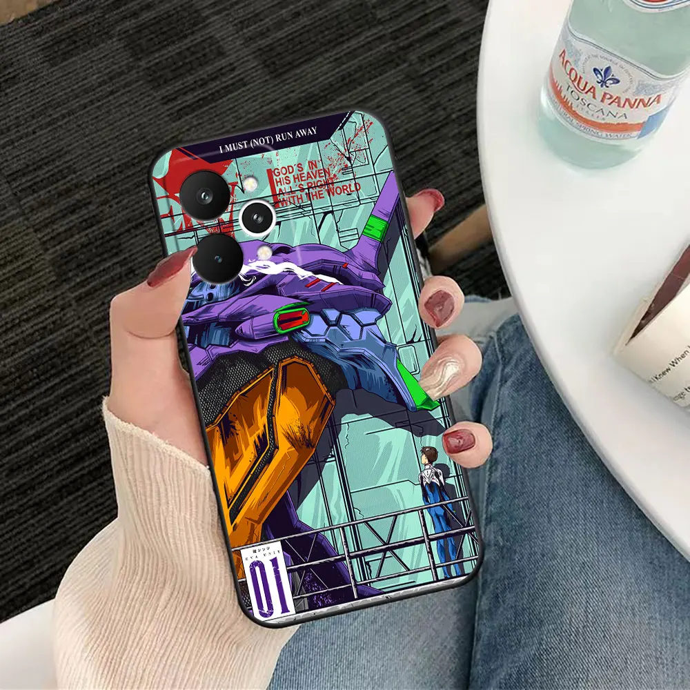 Neon Genesis Evangelion Inspired Phone Case - Vibrant Design Protective Shell Cover