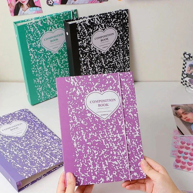 Ins Colorful Photo Album Kpop Photocard Binder PP Material Photocard Holder