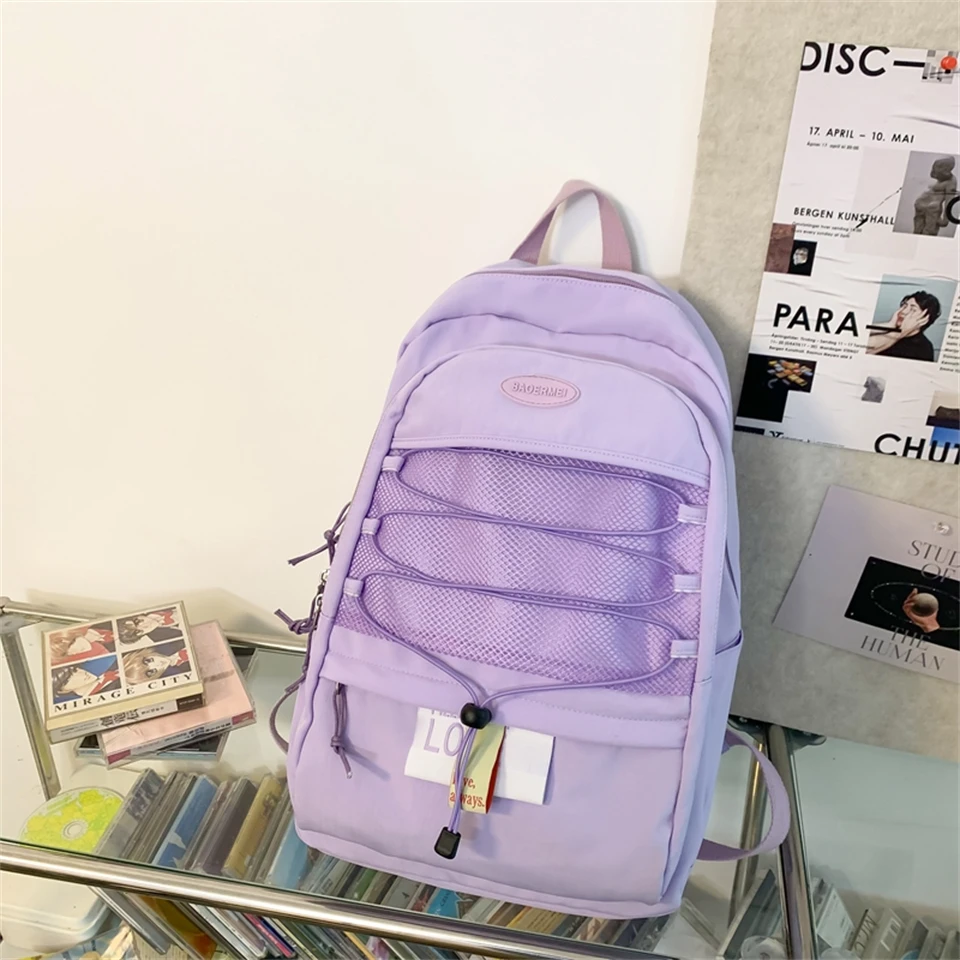 

Fashion Style Female Backpacks Nylon Designer Bookbags for School Teenagers Girls 2023 Designer High Quality Travel Bookpack Sac