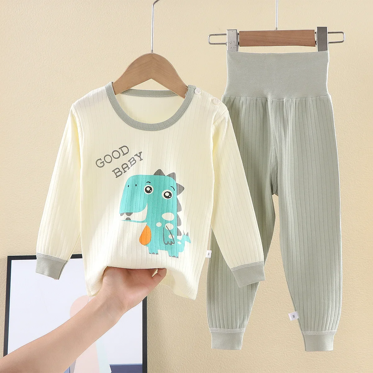 Children's Cotton Underwear Set Infant Spring and Autumn Thread Clothes Boys and Girls Baby Autumn Clothes Pants children underwear suits children clothes