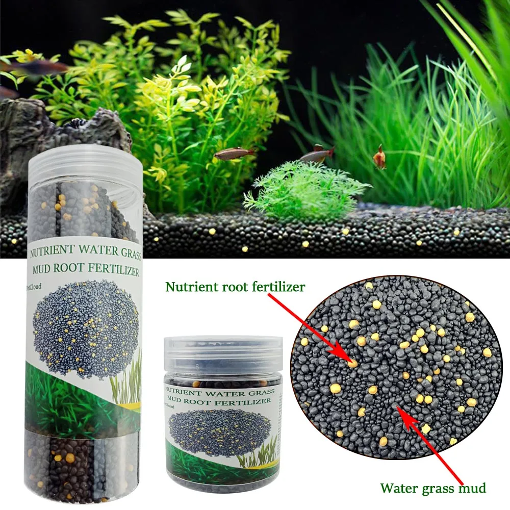Aquarium Plant Grass Nutrient Soil Fertilizer Water Plant Mud Planted Substrate Sand Fertility For Fish Tank