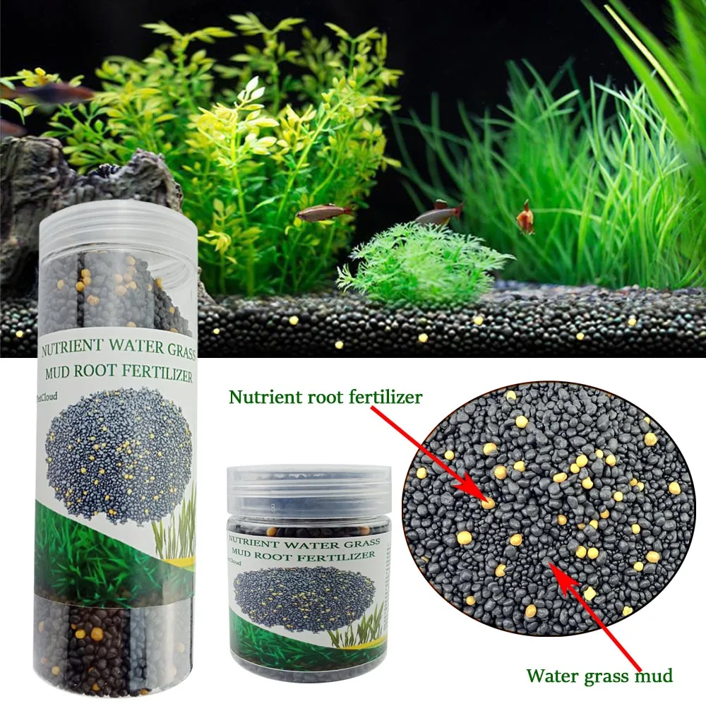 Aquarium Plant Grass Nutrient Soil Fertilizer Water Plant Mud Planted  Substrate Sand Fertility For Fish Tank Plant