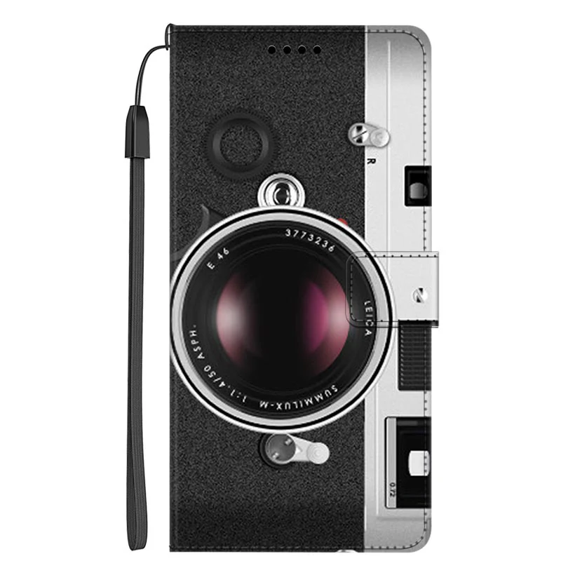 Luxury Flip Leather Wallet Case - Premium Magnetic Full Cover