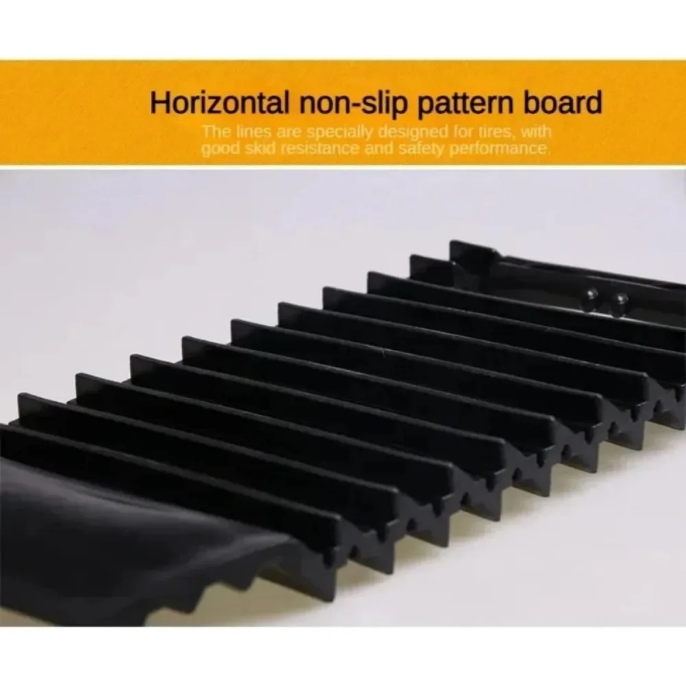 Car Wheel Anti-Skid Pad,Non-Slip Emergency Tire Traction Mat Plate for Snow Mud Ice Sand, Tire Traction Tools,Tire Grip Aids