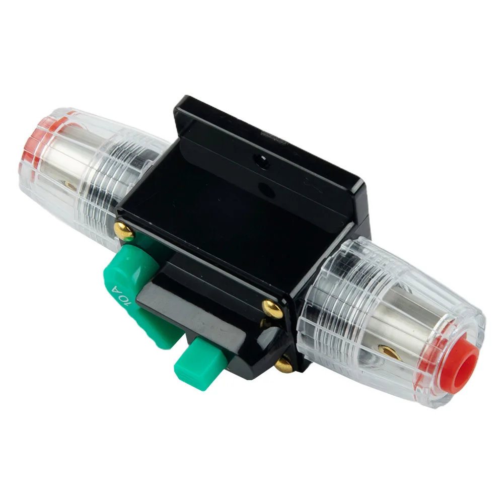 Mountable on Panels or Firewalls for Convenience 12V 48V DC Car Boat Auto Waterproof Circuit Breaker Fuse Reset