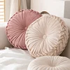 Pumpkin Pillow Round Pillow Pink Cushion Waist Pillow Living Room Sofa B&B Decorative Wheel Futon 1