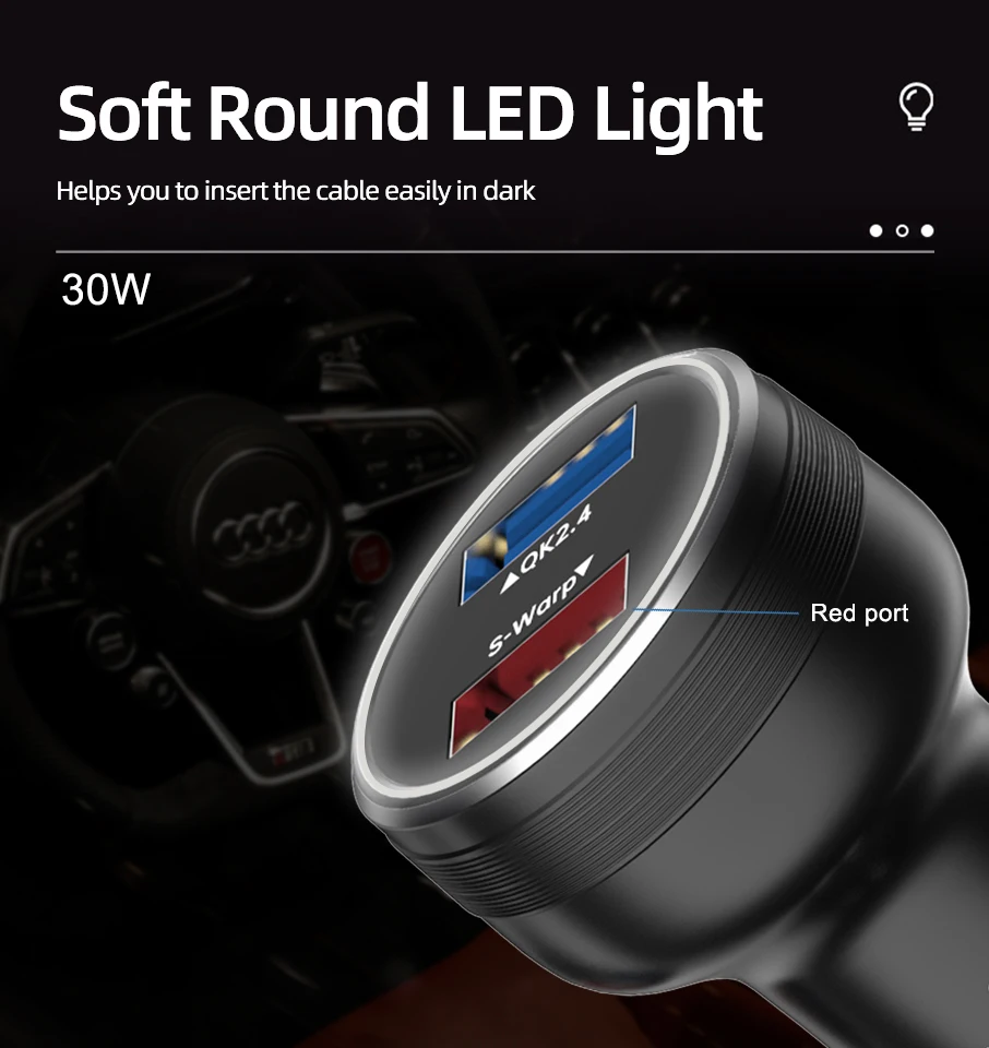 2.1a Dual-USB-Auto ladegerät 65W Warp-Ladung 30W Dash-Schnell ladekabel für oneplus 10 9 8 pro 9rt nord ce 2 5g n10 7t pro – Detail 7