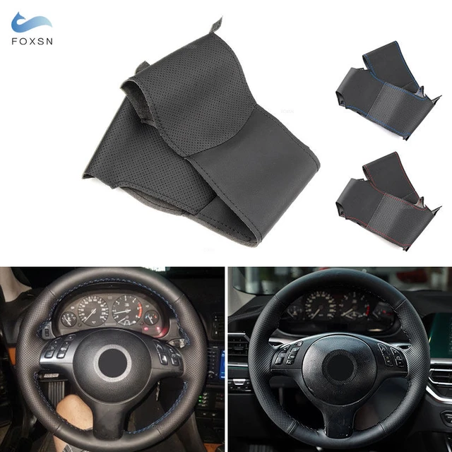 Couverture de volant de voiture Bmw Sport E87  Couverture de volant en  cuir Bmw E93-Noir-Aliexpress