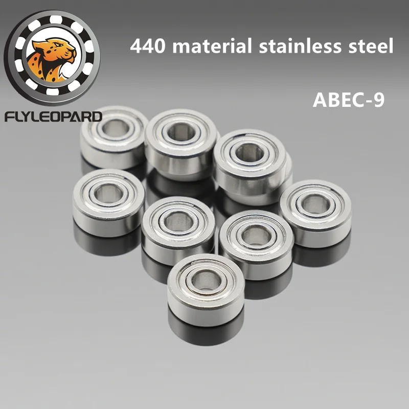 Stainless Steel Bearing 10Pcs 4x7x2.5mm SMR74ZZ ABEC-9 Fishing Reel Handles