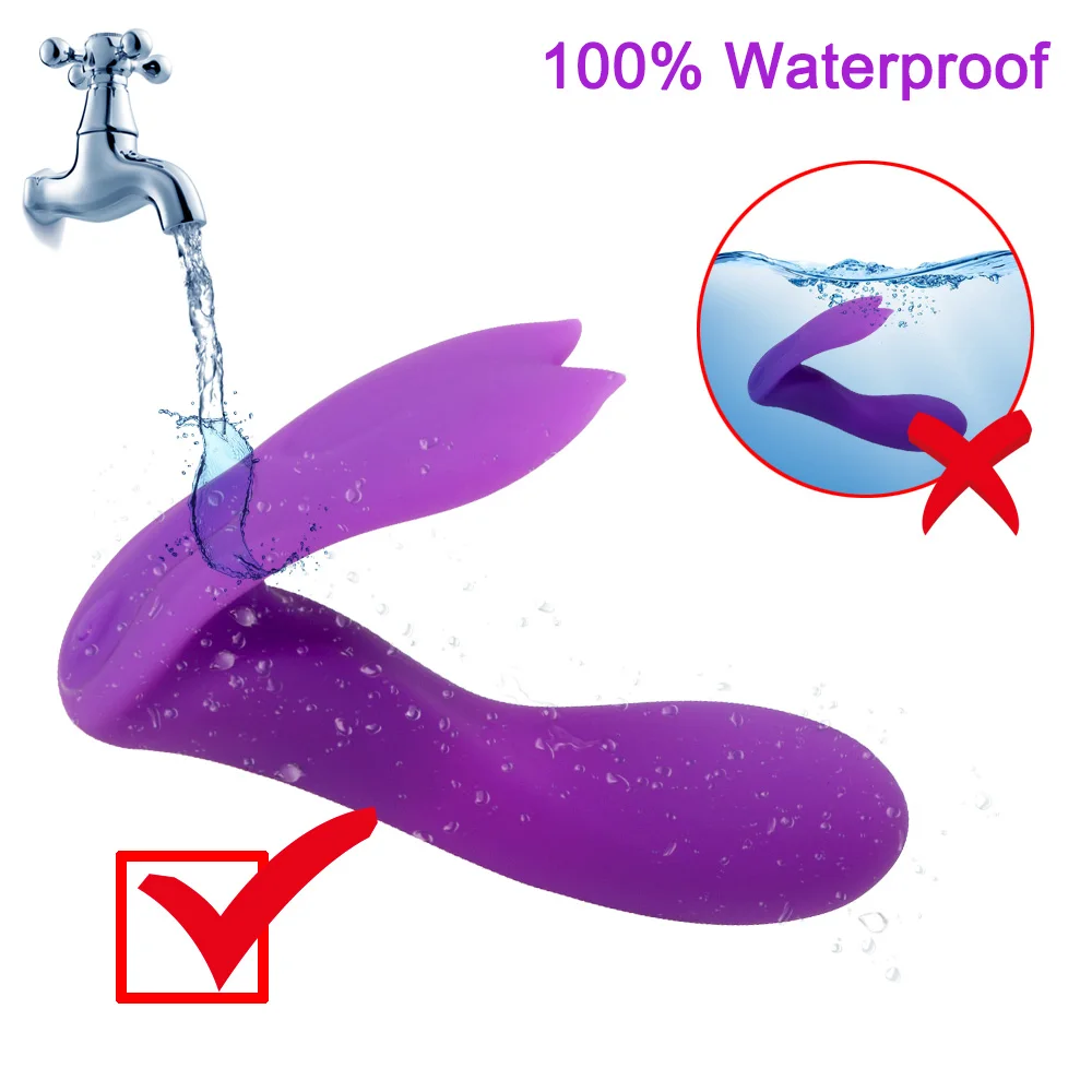Vibrating Panties Wireless Remote Wearable Dildo G Spot Massager_voghion.com