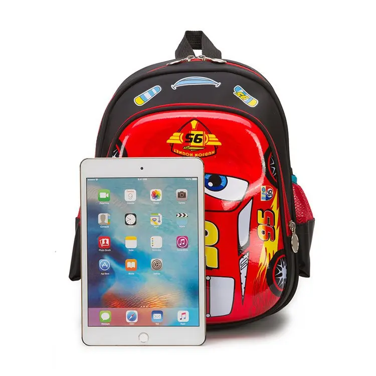 Disney boys cars Cartoon boys bag School children kindergarten backpack boy book bag 3-6 years old 4