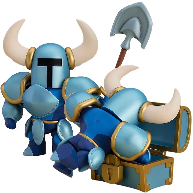 

GSC Genuine Good Smile Shovel Knight Kawaii Cute Joints Movable Anime Action Figures Toys for Boys Girls Kids Gifts Collectible