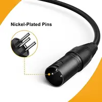 50cm XLR Splitter Cable Male to Dual Female Y-Splitter 3Pin Balanced Microphone Line Foil Braided Shielded For Microphone - Image 6