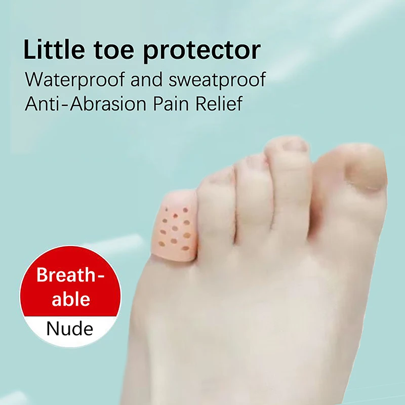 

10 шт., силиконовые колпачки на пальцы ног, с эффектом трения