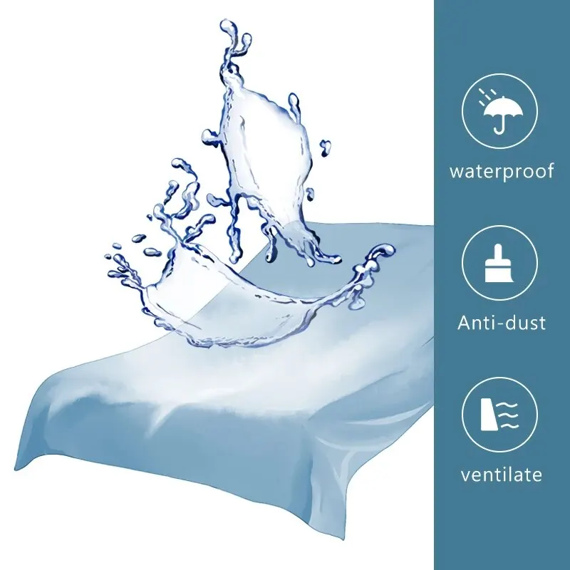 Waterproof Solid Color Mattress Protector