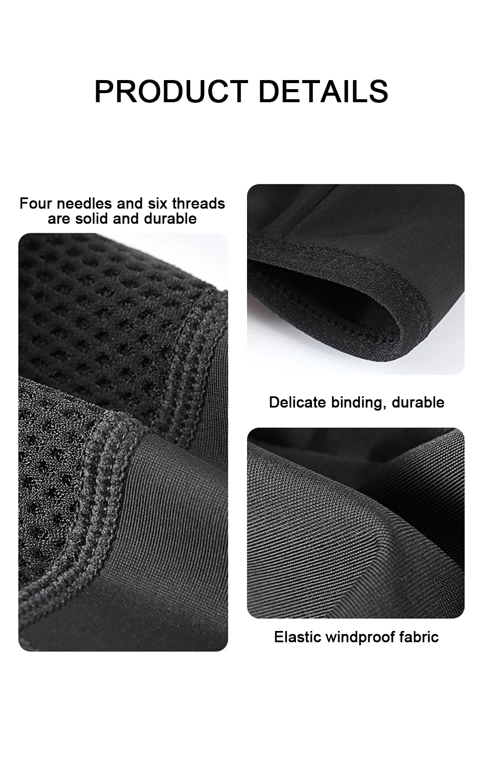 GTUBIKE Winter-Gesichtsbedeckung, Gehörschutz, winddicht, kalt, warm, Gehörschutz, Hals, Herren, Fahrradmaske, Ski, Outdoor, Sport, Thermo – Detail 11