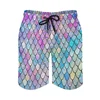 Mermaid Fish Scales Graphic Shorts Pants 3D Printing Hip Hop y2k Board Shorts Summer Hawaii Swimsuit Woman 2023 Surf Swim Trunks 5