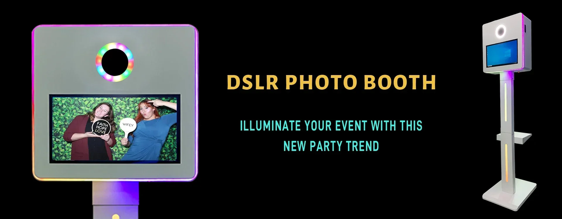 Portable standzone 15.6inch selfie photo booth camera DSLR round shell carrying case printer and camera photobooth Se4a99d6ac53547b5bb8ded99f54ef2abK