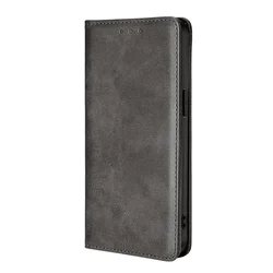 Business Multi - Color Protective Leather Wallet Phone Case with Magnetic Flip Design - HONOR 400 Pro (GRAY)