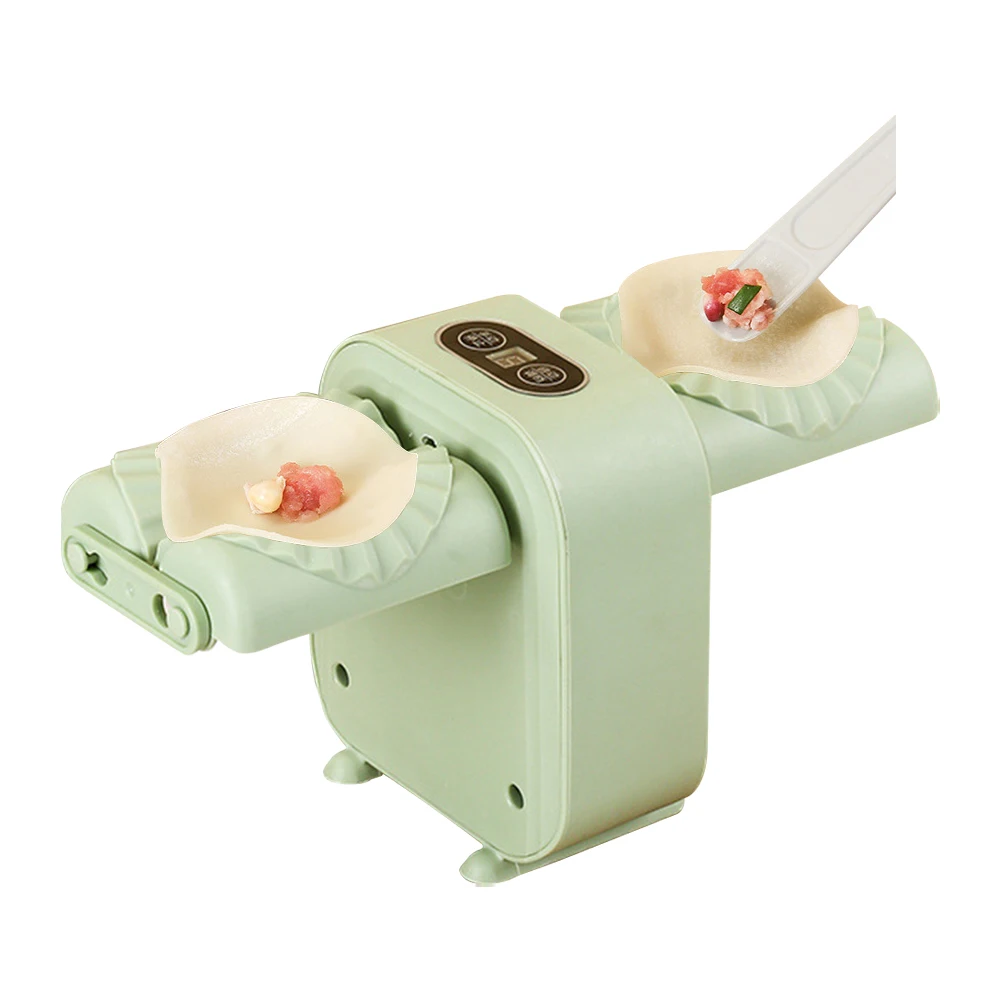 Description Picture 6 of itemAutomatic Electric Dumpling Maker Dumpling Maker Wrap Two At A Time Household Double Head Dumpling Maker Dumpling Maker Machine