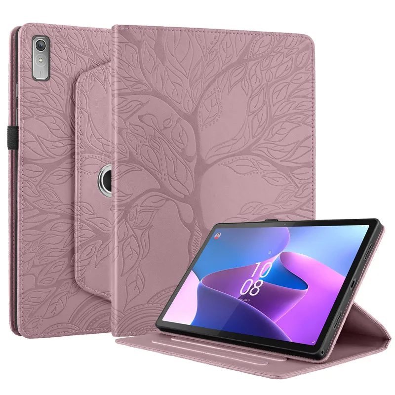 Фото Чехол для Lenovo Tab P11 Gen 2 Gen2, вращающаяся подставка с тиснением 11,5 дюйма, чехол для планшета Lenovo Tab P11 2-го поколения tb350fu tb350xu №2