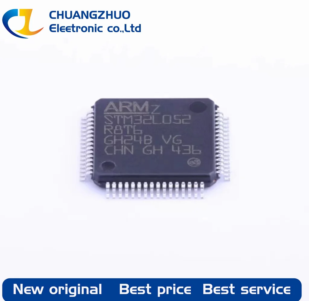 

1Pcs New original STM32L052R8T6 64KB ARM-MSeries 8KB 32MHz FLASH 51 LQFP-64(10x10) Microcontroller Units