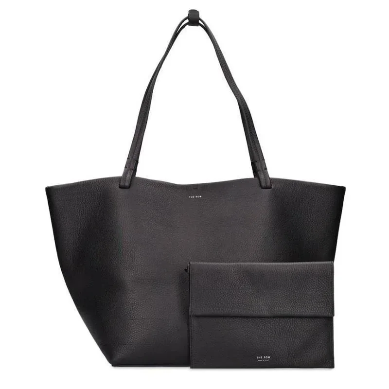

Original Litchi Pattern Genuine Row Bag Leather Retro Fashion Park3 Handbag Large Capacity Tote Bag Single Shoulder Mother Bag