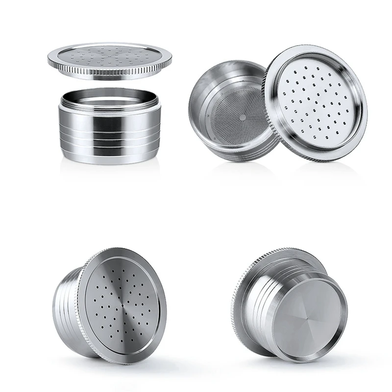 

2X Stainless Steel Refillable Espresso Coffee Maker Capsule For Segafredo Machine Reusable Filter Coffee Pods