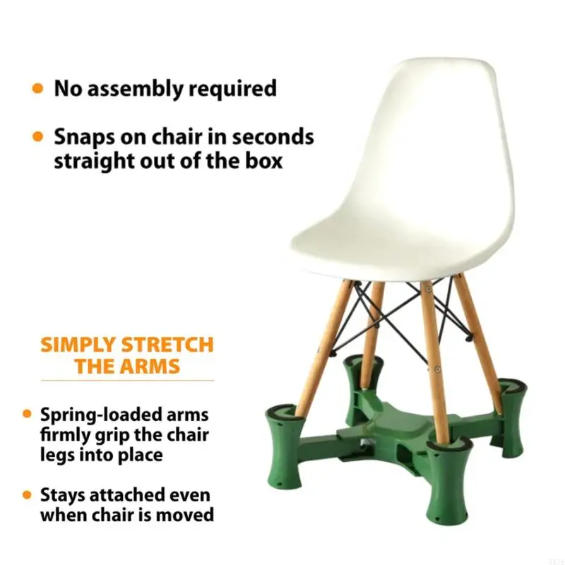 587E Stretchable Chair for Seat Furniture Raised Base for Kids Elderly Adults