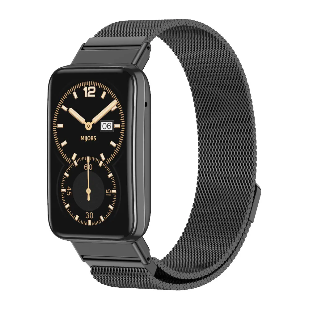 Elegant Metal Smart Bracelet Strap