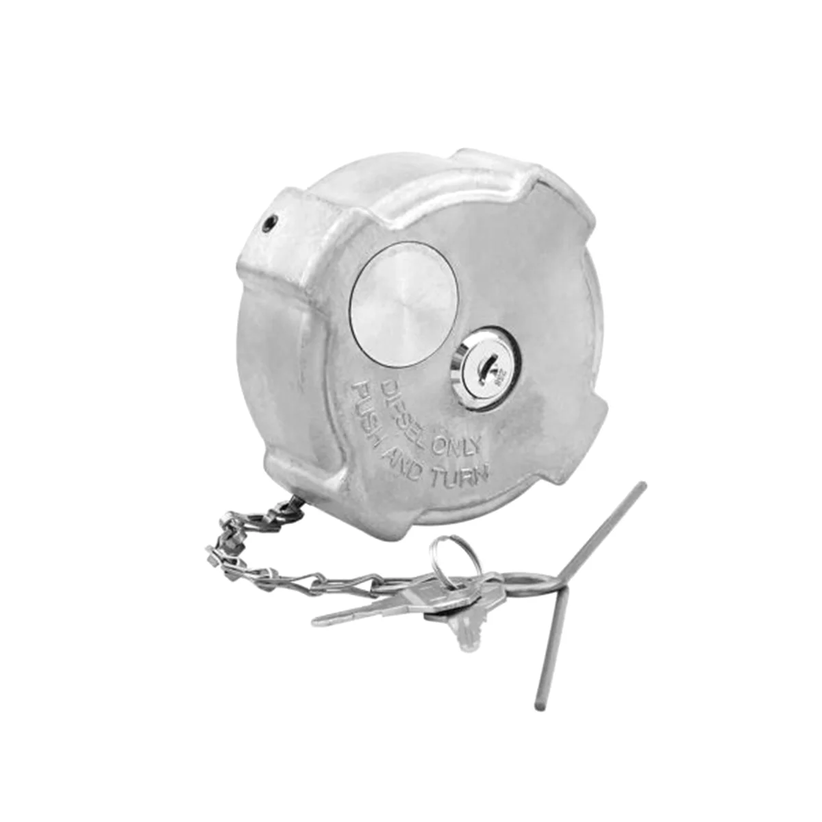 

Aluminum Locking Diesel Fuel Cap with Key for Freightliner 113 125 112 Century 112 Coronado 2003 572.1018