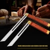Angle Rulers Gauges Tri Square Sliding T-Bevel with Wooden Handle Level Measuring Tool Wooden Marking Gauge Protractor 2