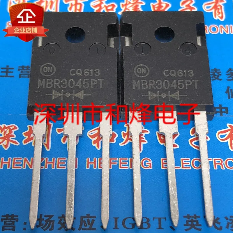 

Оригинал 5 шт./MBR3045PT TO-247 45V 30A