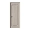 Popular Design Economical Wooden Door Design Apartment Home Interior Wood Composite WPC Door Waterproof WPC Room Wooden Door 4