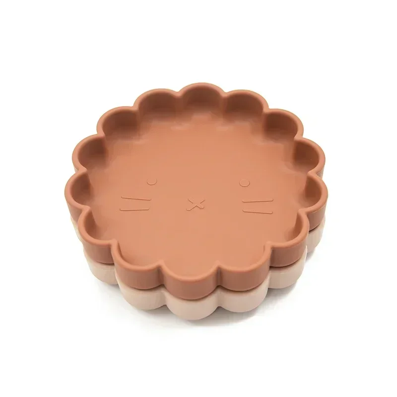 Best Seller Lion Style Flower Silicone Plate BPA Free Food Grade Silicone Suction Plate Sample Available For Quality Check 3