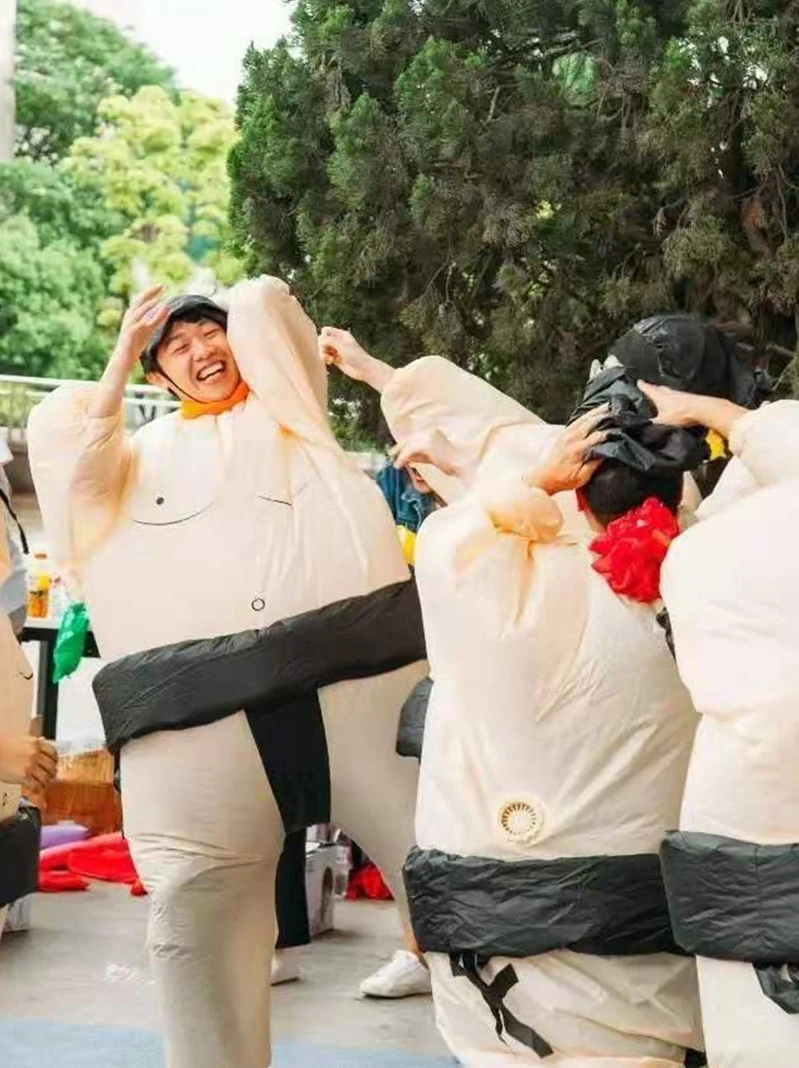 

Японская надувная одежда Sumo, одежда для полных взрослых, толстая кукольная одежда, компания, реквизит для мероприятий, одежда